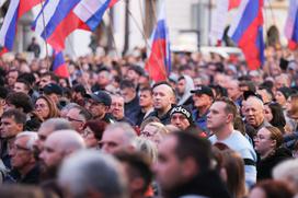 Protestni shod Novo mesto