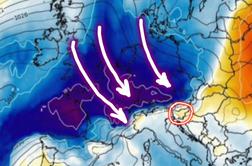 Konec oktobra prihaja ohladitev, temperature tudi pod ledišče #animacija