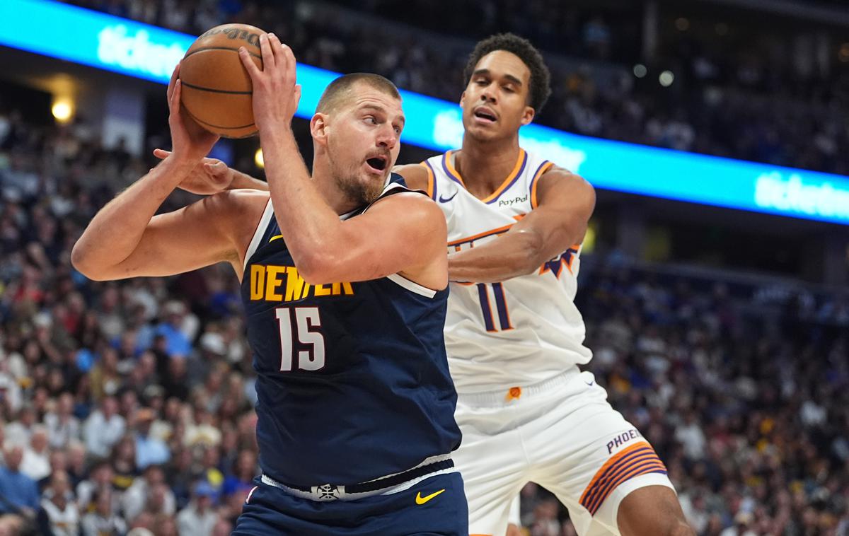 Nikola Jokić Denver Nuggets | Nikola Jokić je dosegel trojni dvojček. | Foto Guliverimage