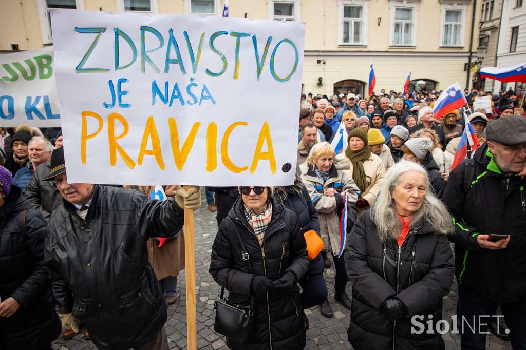 protest, zdravstvo