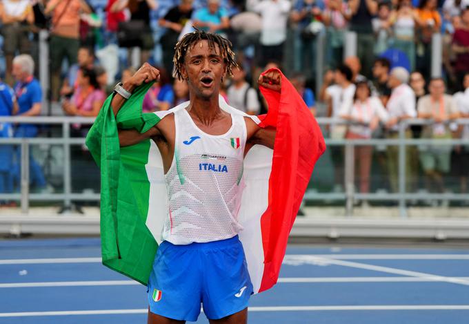 Yemaneberhan Crippa je zmagal za Italijo v polmaratonu. | Foto: Reuters
