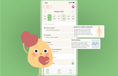 Spoznaj novega virtualnega prijatelja, ki ti BO! pomagal do boljšega duševnega zdravja