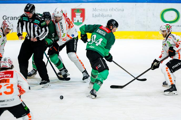 IceHL: HK Olimpija : Graz 99ers | Olimpija je izgubila spopad z Gradcem. | Foto Aleš Fevžer