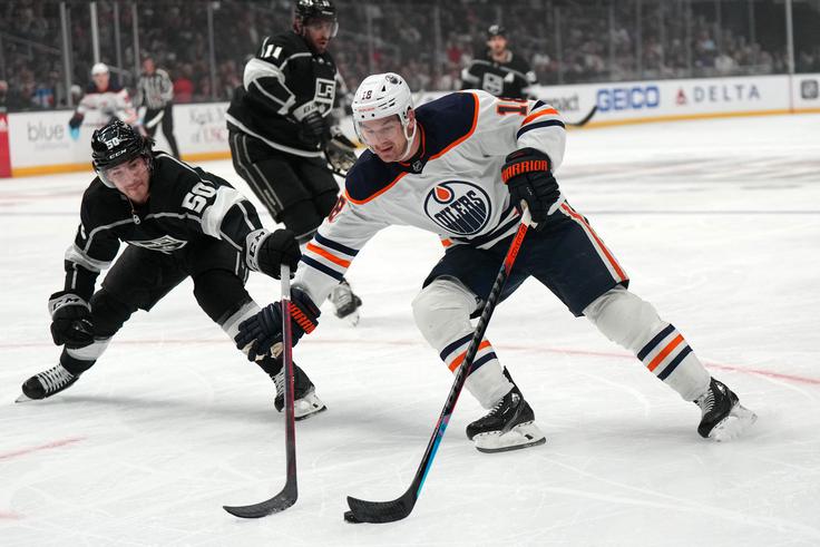 To bo osmo srečanje LA Kings in Edmontona v končnici. Šest serij je dobila kanadska ekipa. | Foto: Guliverimage/Vladimir Fedorenko