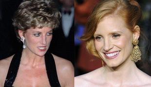 Jessica Chastain bo Lady Di