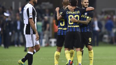 Inter poskrbel za senzacijo, Fiorentina boljša od Rome