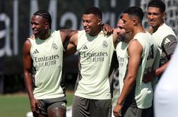 Mbappe namesto na tekmo v bolnišnico