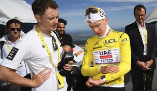 Nils Politt razkril pravi vzrok Pogačarjevih težav s kolenom na letošnjem Touru