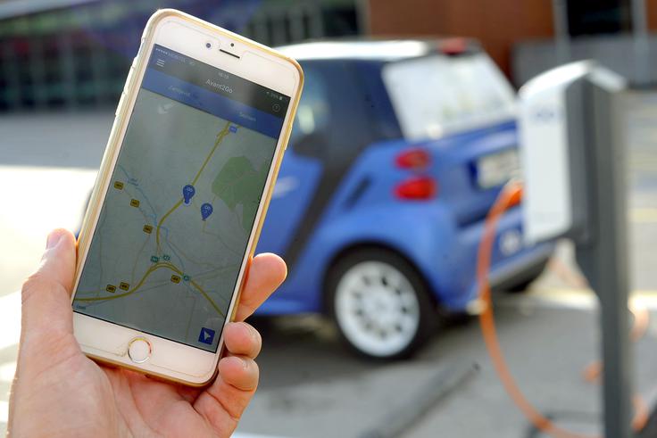 V Ljubljani že od lani obstaja sistem souporabe električnih avtomobilov Avant2Go. | Foto: Gregor Pavšič