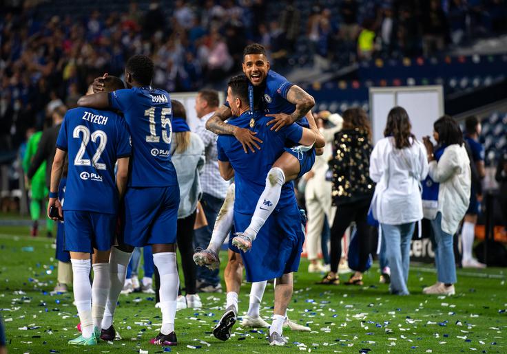 Leta 2021 je Chelsea v finalu lige prvakov v Portu premagal Manchester City. | Foto: AP / Guliverimage