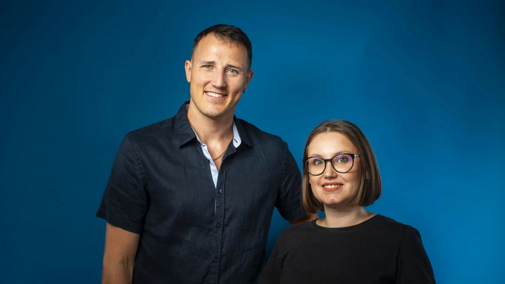Telekom podcast, Ničelna toleranca do spletnega nasilja, Mija Repenšek, Štefan Hadalin | Foto: Telekom Slovenije