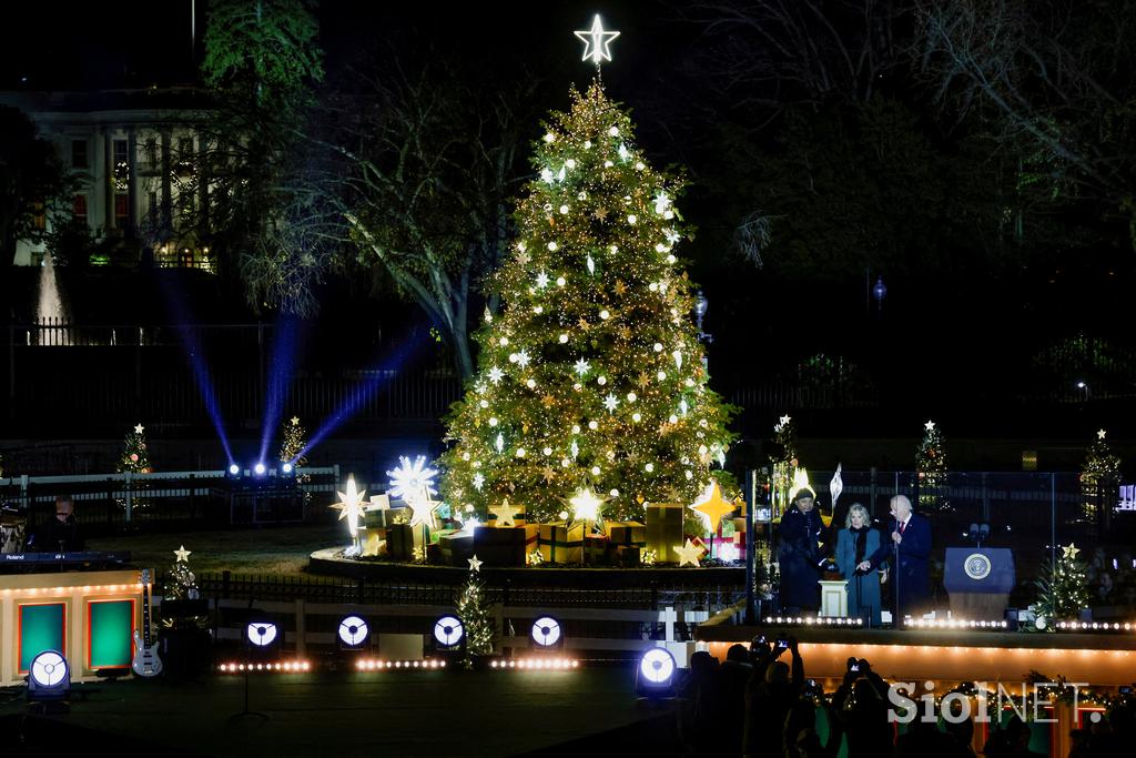 Božično drevo pred Belo hišo