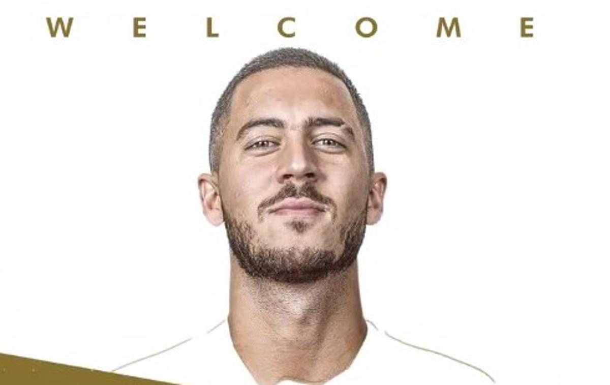 Eden Hazard | Eden Hazard je novi člana Reala iz Madrida. | Foto Twitter