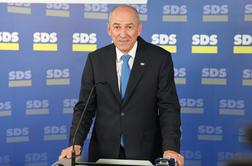 Janezu Janši deseti mandat na čelu SDS