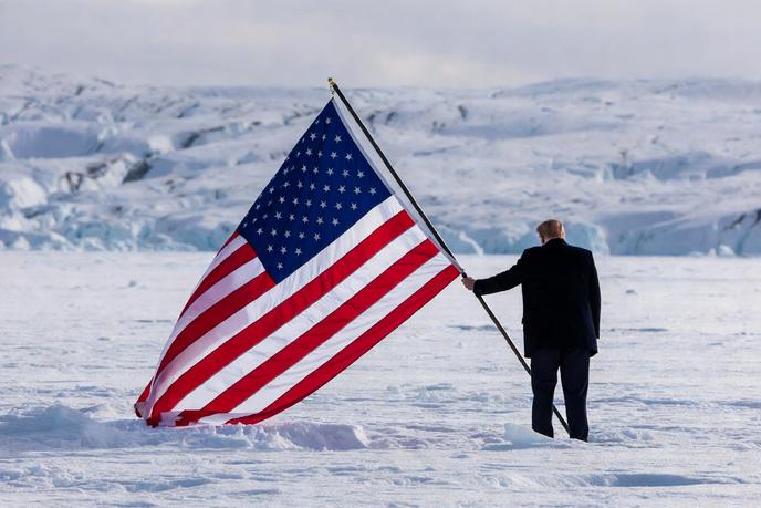 Veselje v Rusiji: "Trump dela, kar hočemo. Samo še Grenlandijo napade."