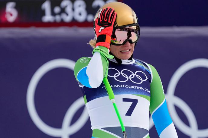 Ilka Štuhec | Ilka Štuhec je v paru z Ano Bucik Jogan ostala brez uvrstitve. | Foto Guliverimage