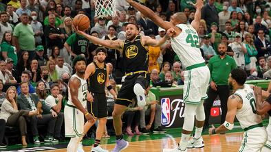 Fantastična predstava Curryja v finalu lige NBA #video