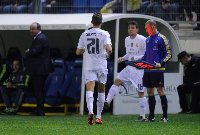 Real je bil leta 2015 izključen zaradi nastopa Denisa Čeriševa v Cadizu. | Foto: Getty Images