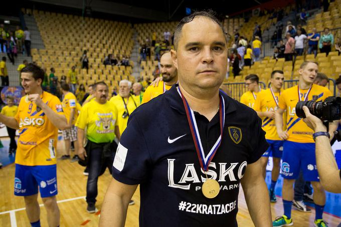 Trener slovenskih prvakov Branko Tamše se veseli evropske sezone. | Foto: Urban Urbanc/Sportida