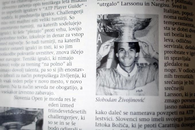 Slobodan Živojinović jim je leta 1991 naredil uslugo, a mu organiztorji turnirja niso ostali dolžni. | Foto: Ana Kovač