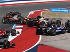 Austin štart šprint Lando Norris Oscar Piastri McLaren