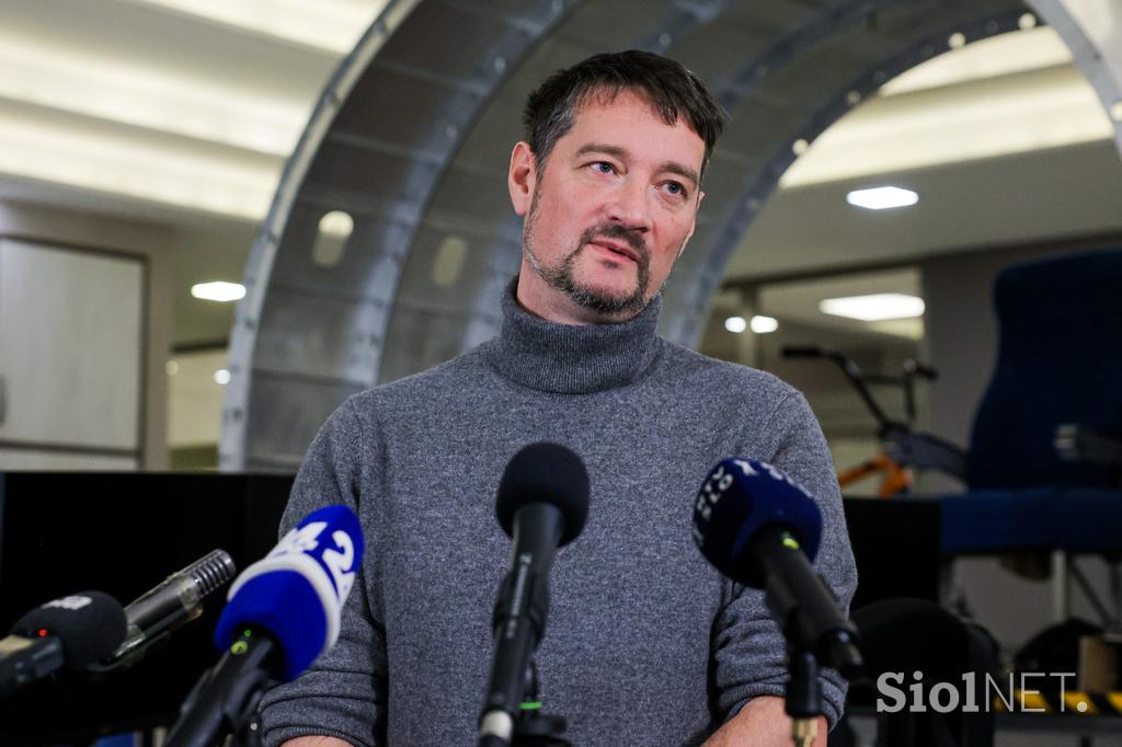 Vlada na obisku v Zasavju, Robert Golob, Matjaž Han, Jure Knez, Dewesoft