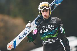 Skakalci trening Planica