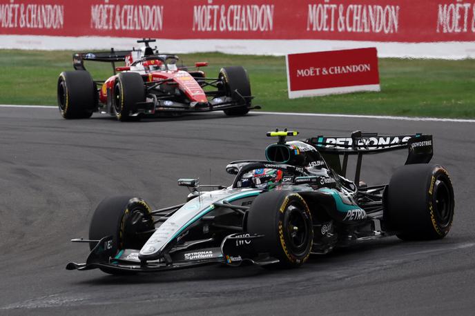 Spa Kimi Antonelli Mercedes | Kimi Antonelli je 10 krogov pred ciljem z uspešnim prehitevanjem Charlesa Leclerca prišel do šeste zmage sezone. | Foto Reuters