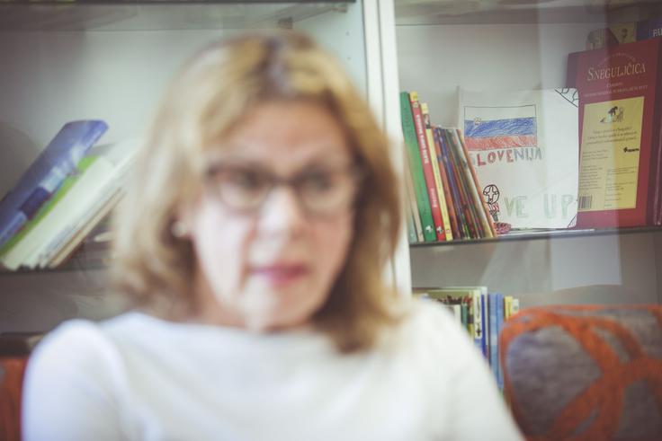 Anita Ogulin moč za neutrudno delo z družinami v stiski prejema s pozitivnimi zgodbami, ki se pišejo skozi programa Botrstvo in Veriga dobrih ljudi. Foto: Bojan Puhek | Foto: Bojan Puhek