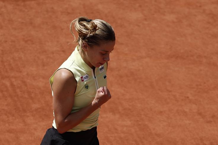 Tudi Maja Chwalinska je prišla do rezultata kariere, napredovala bo na 21. mesto. | Foto: Reuters