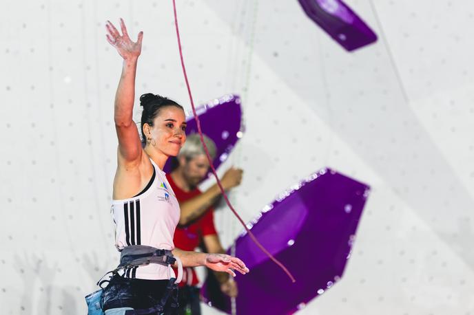Rosa Rekar | Rosa Rekar je letos s petim mestom najvišje uvrščena Slovenka v skupnem seštevku sezone v težavnostnem plezanju. | Foto Grega Valančič/PZS