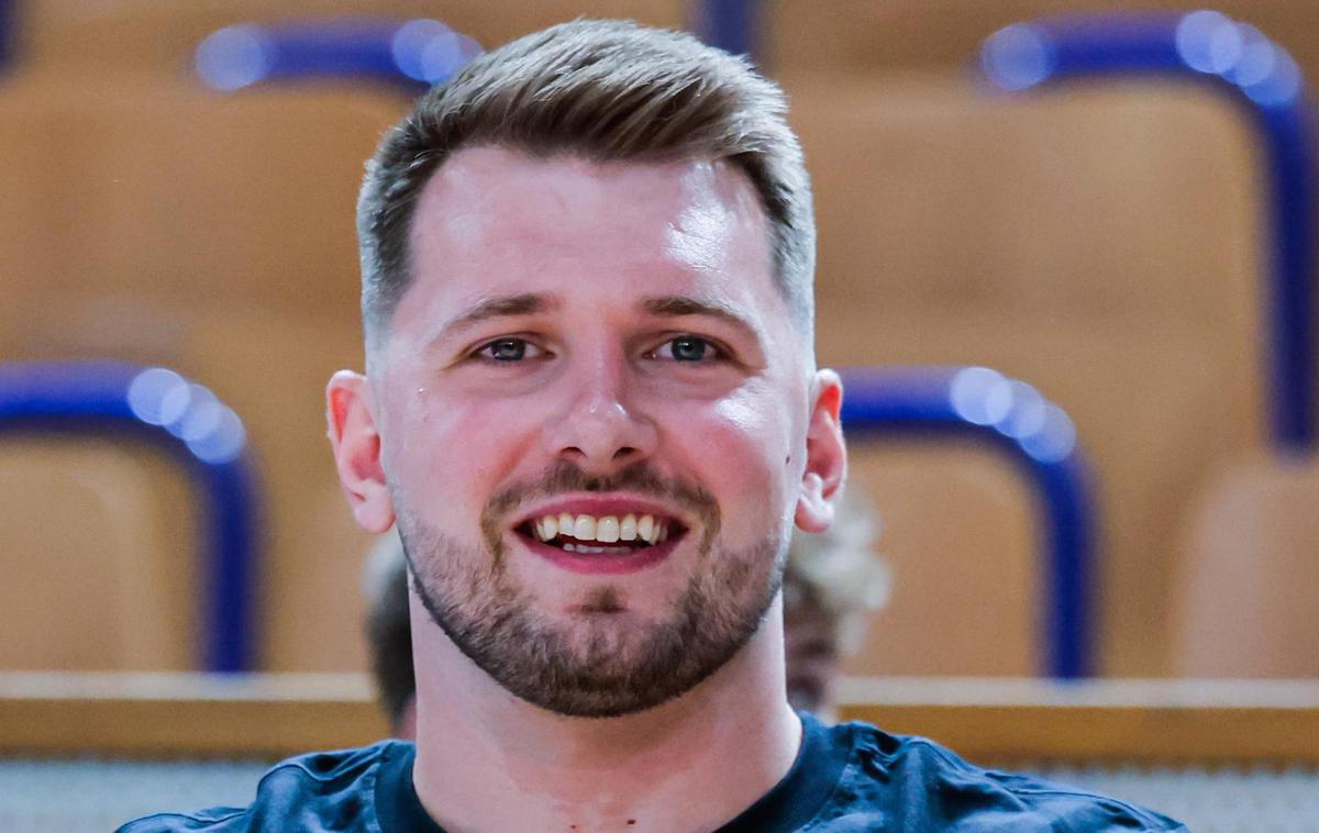 Luka Dončić | Dončić se v zadnjih dneh mudi v ZDA. | Foto Aleš Fevžer