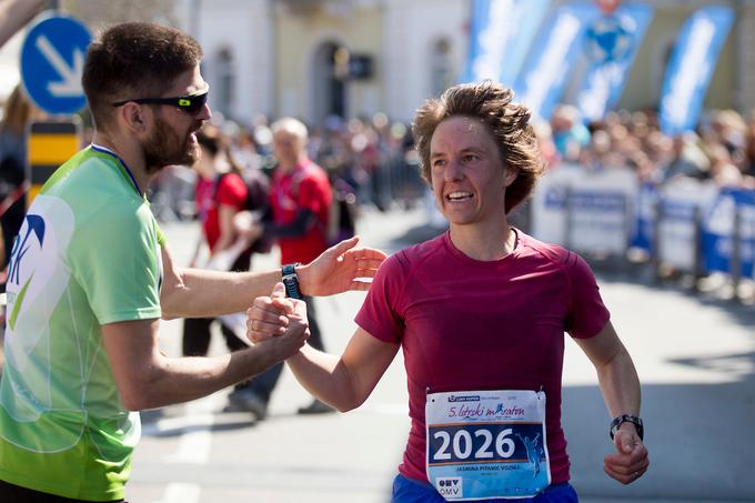 Jasmina Vojska Pitamic je zmagovalka polmaratonske razdalje. | Foto: Urban Urbanc/Sportida
