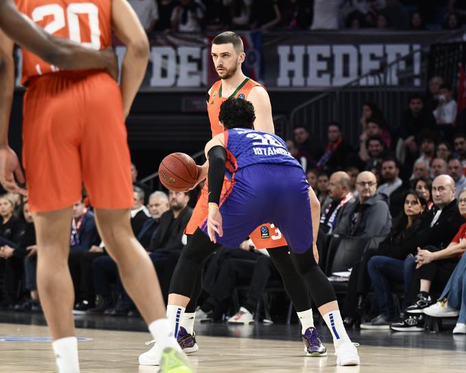 Eurocup: Bahčešehir - Cedevita Olimpija | Foto: Tine Ružič/Cedevita Olimpija