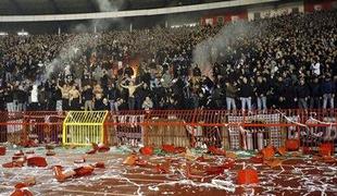 Na Marakani po derbiju 125.000 evrov škode