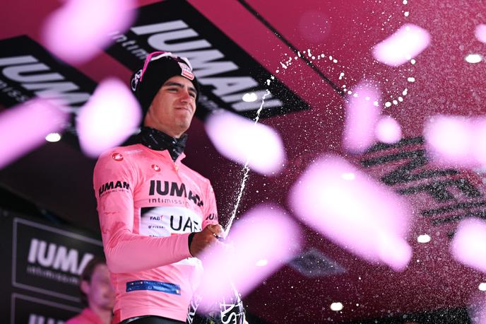 Isaac del Toro, Giro 2025 | Isaac del Toro je še za šest sekund povečal prednost v skupnem seštevku Gira. | Foto Reuters