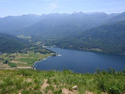 Neznanci ukradli spominsko obeležje ob Bohinjskem jezeru