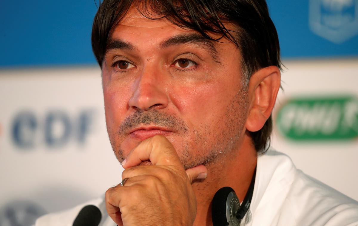 Zlatko Dalić | Zlatku Daliću po četrtem porazu na zadnjih tekmah ni lahko, a je vseeno pošteno čestital Sloveniji za zmago. | Foto Reuters