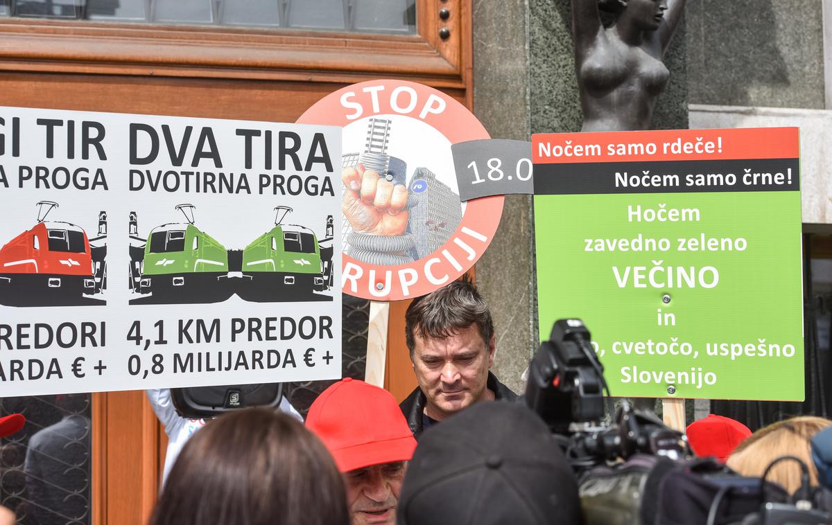 Vodja civilne iniciative Davkoplačevalci se ne damo Vili Kovačič | Foto STA