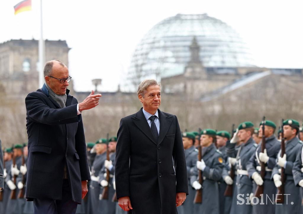 Robert Golob, Friderich Merz, Berlin