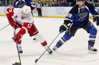 Detroit brez Muršaka zmagal v St. Louisu