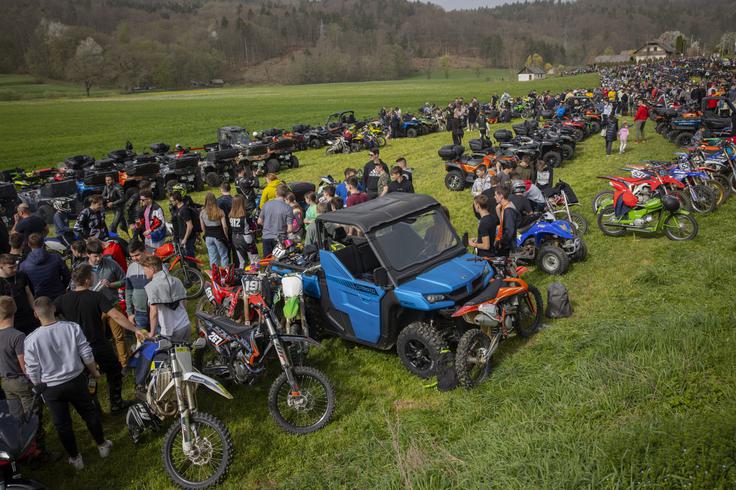 Mirna peč, blagoslov motoristov | Foto: STA