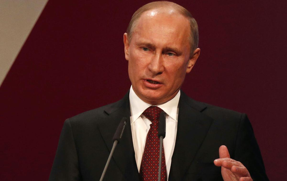 Vladimir Putin | "Putin ruskemu prebivalstvu vedno znova govori, da to ni vojna proti Ukrajini, ampak vojna proti Zahodu." | Foto Guliverimage