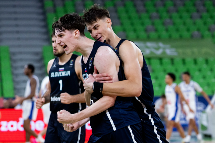 Mark Padjen | Mark Padjen je s 25 točkami in mojstrsko predstavo v zadnjih minutah Slovenijo popeljal v veliki finale. | Foto FIBA