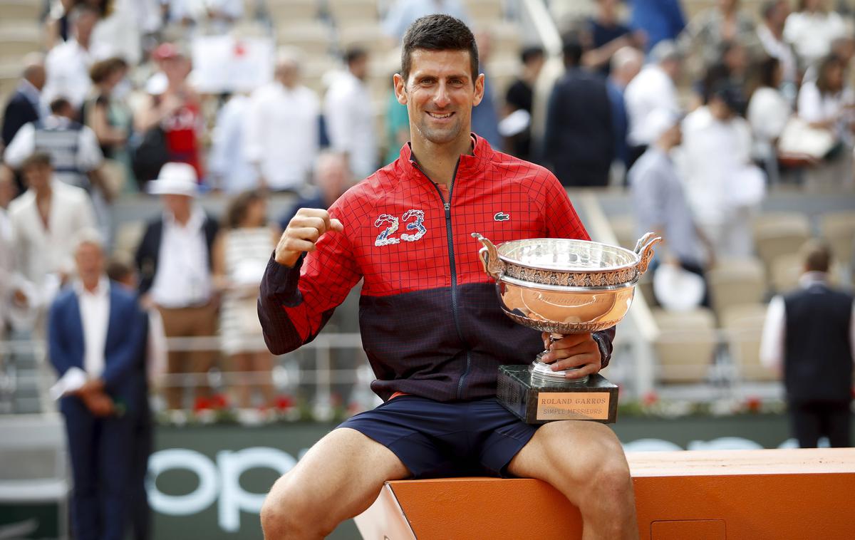 Novak Đoković | Novak Đoković se po zmagi na Roland Garrosu vrača na prvo mesto teniških lestvic. | Foto Guliverimage
