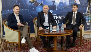 Predsednik NZS in podžupan povedala, kaj si obetata od EP v futsalu