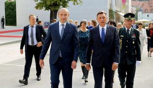 O čem sta se med obiskom pogovarjala Borut Pahor in islandski predsednik #foto