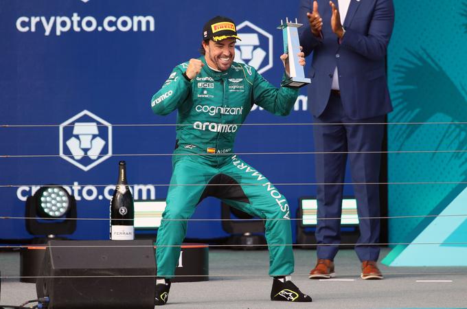 Veselil se je kot otrok. Alonso. | Foto: AP / Guliverimage
