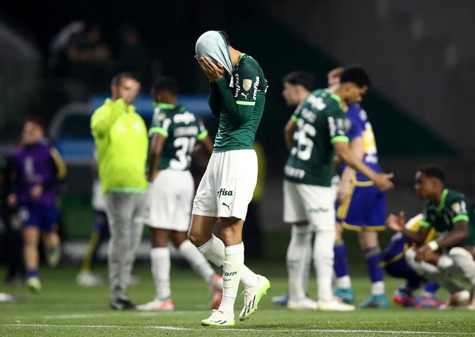 Palmeiras je izpadel po strelih z bele točke. | Foto: Reuters