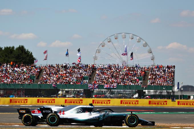 Lewis Hamilton je bil drugi. | Foto: Getty Images